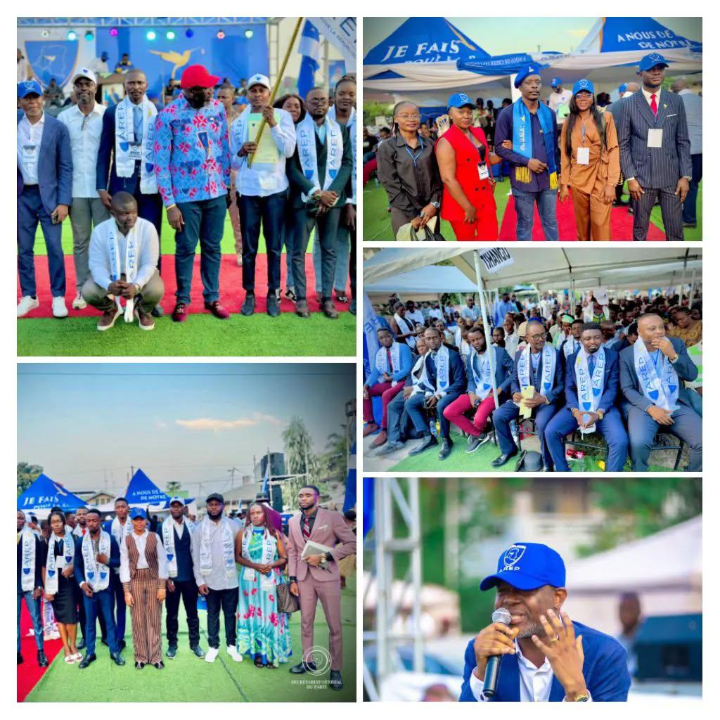 JuliusKobo's tweet photo. #Revivez en images la nomination et installation officielle des animateurs de la Ligue des Jeunes de la ville province de Kinshasa du Parti politique AREP,Parti cher à @Guy_Loando ce samedi 30 nov. 2024, par le S.G dudit Parti  Me @CamyRichard , sur proposition de CN @EkolombaA https://t.co/0JW4LdJlYA