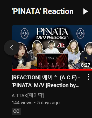 ATTAKVN's tweet photo. [A.TTAK Reaction]

Our 'PINATA' reaction video has been added to @official_ACE7 playlist 🥳🪅 They left a comment too.

If you missed it, check it out here: https://t.co/9p387W2XVy

@official_ACE7 
#ACE #PINATA #AcePINATA #에이스 #피냐타 #에이스피냐타 https://t.co/DXa3bKDzBD