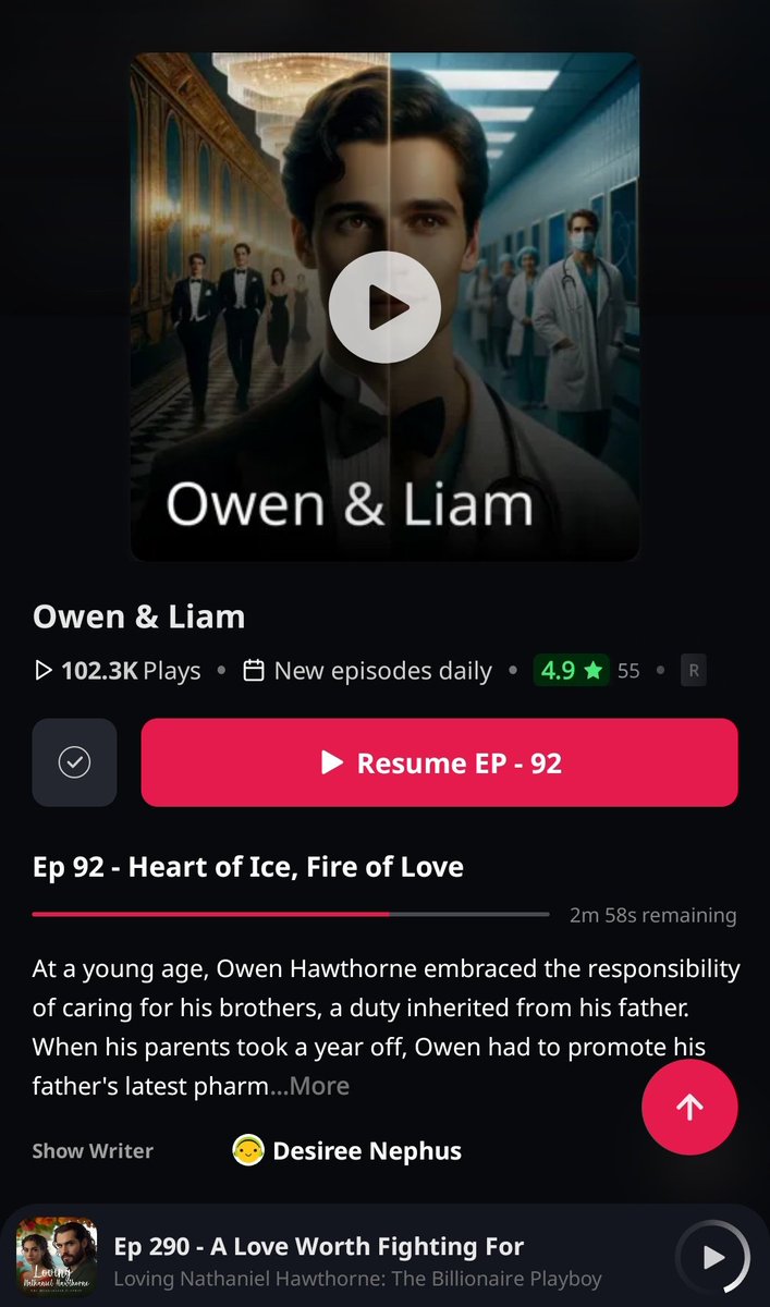 OyinloyeSabrina's tweet photo. Guys! 😲😲😲 My book Owen &amp; Liam won first place in the recently concluded 'Original' contest on PocketFM!
The prize is $10,000!

#ReadersCommunity, you are the best! Thank you so much! 😭

#writerslift #writerscommunity #writerslife #readersoftwitter
@PocketFM_App @PocketFMTeam https://t.co/SevQwMnOOM