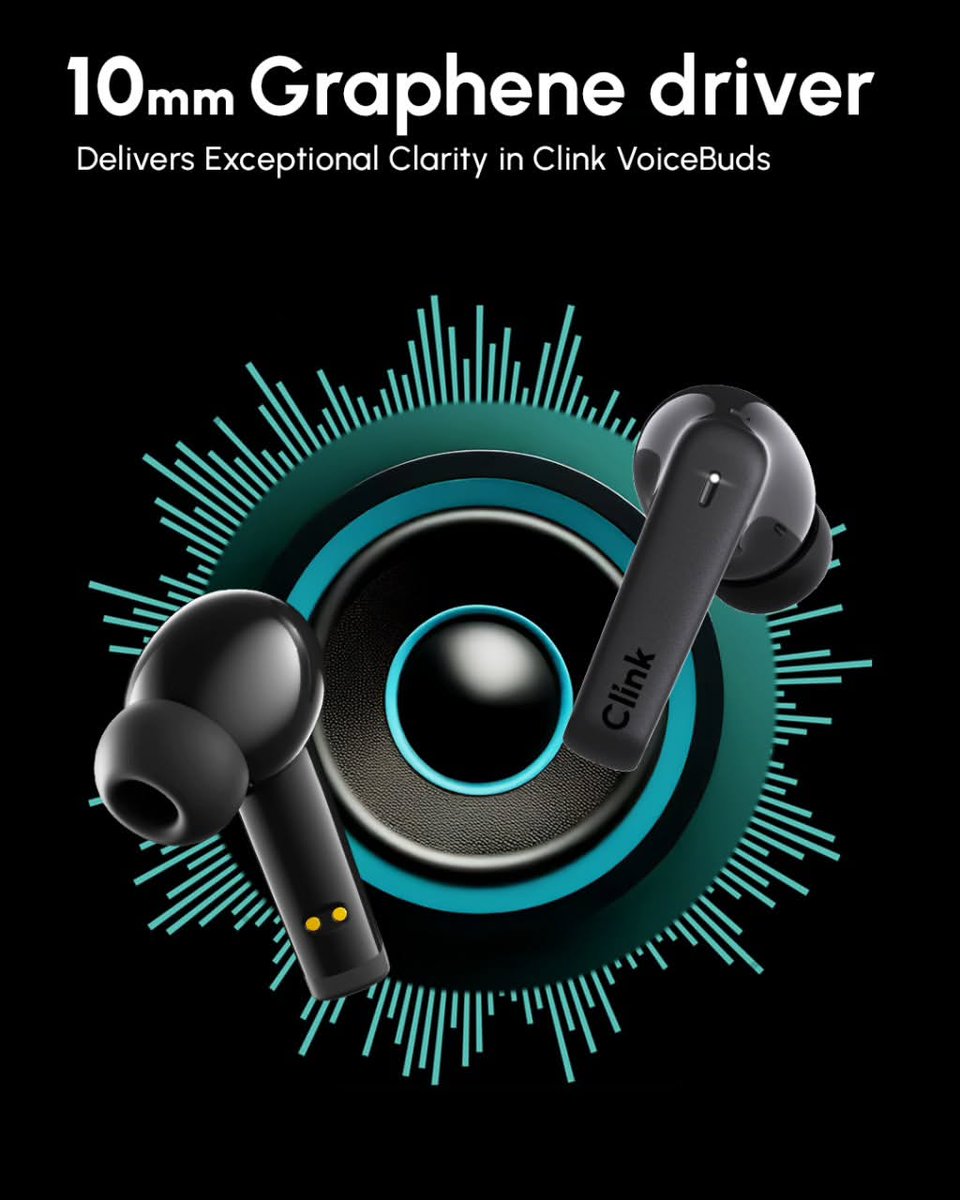 clinkaudio's tweet photo. Precision engineered for superior audio performance with Dynamic Graphene drivers. #premiumaudio #wirelessearbuds #insaneclarity #innovation #vibewithClink🥂 https://t.co/izEAZd4iUb