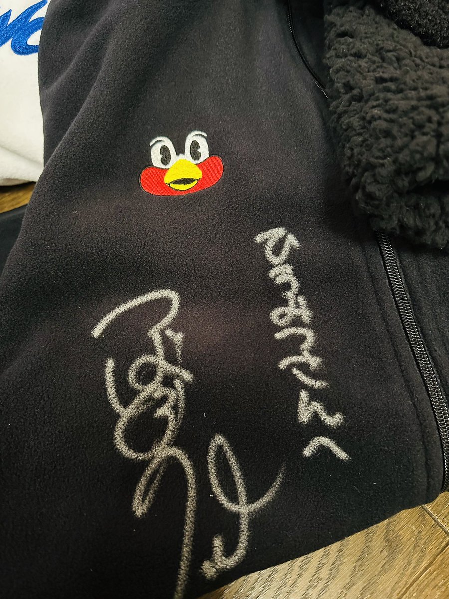 hiromitsu_o_bmh's tweet photo. おーいつば九郎。
ありがとうな。届いたぞ。

つば九郎の洋服も買うつもりでぽすとしたら送ってくれるなんてびっくりだぞ。

着る用と保存用もありがとうな。

お前つばめだから寒さに弱いだろ。
風邪ひくなよ。

ありがとうな。

はっしゅたぐつば九郎 https://t.co/3JhCwkXAyT