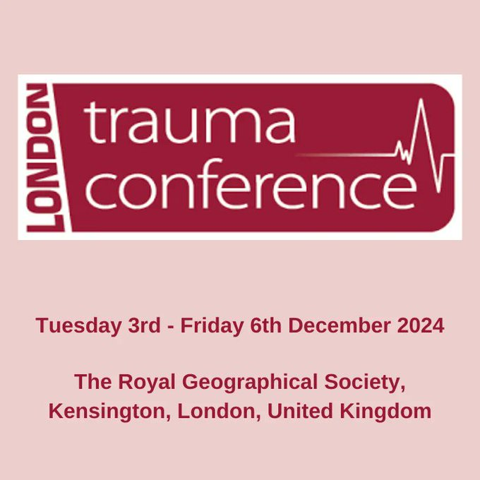 We're at the London Trauma Conference @LDNTC today - pop over and say Hi and talk all things #MTSP
#LCAS2024
#LTC2024