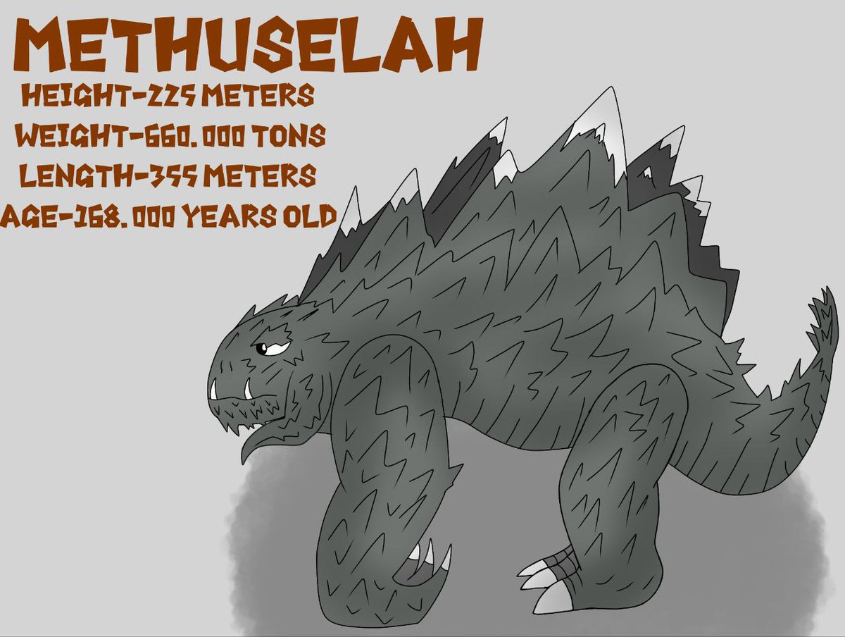 FLORSHIMO's tweet photo. Methuselah! #godzillaau #KyuseijuVerse https://t.co/9Unk2xj5z7