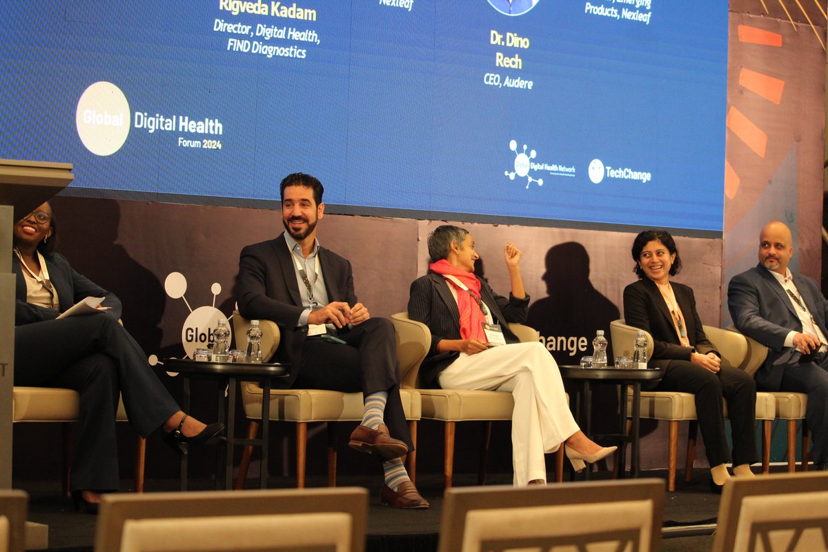 RalfMutonyi's tweet image. #GDHF DAY 2 is live.
3 amazing plenary back-to-back sessions
Scaling AI solutions for integrated and equitable health systems taught me the importance of building sustainable data systems that can outlast grants.