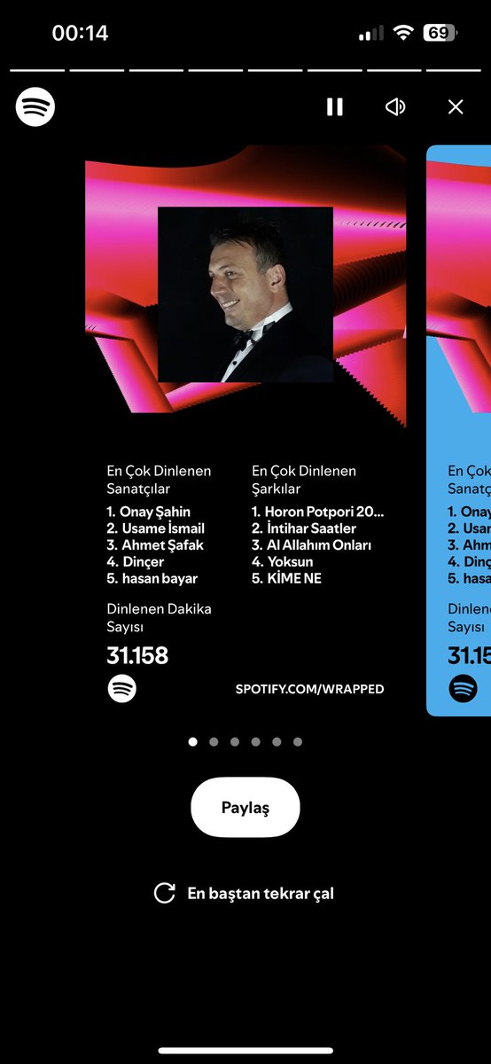 havvaquven's tweet photo. @SpotifyTurkiye ödül bana var 😅😅 https://t.co/CyFSyAjKuI