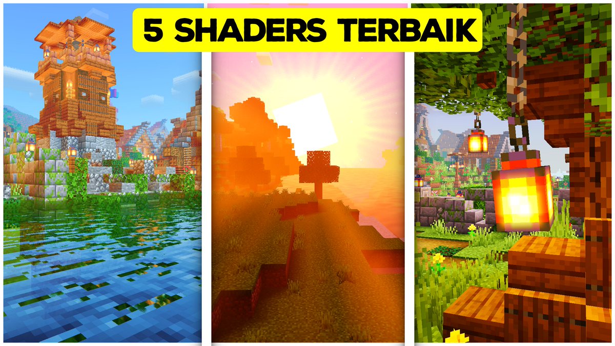 Muhammadabghan's tweet photo. Mau nyoba sering sering post di eX ini ahh 🤭 dan btw buat para pencari shaders ini ada rekomendasi 5 shaders terbaek mcpe 1.20 - 1.21+ 👍🏻 https://t.co/et6bKmjQBw