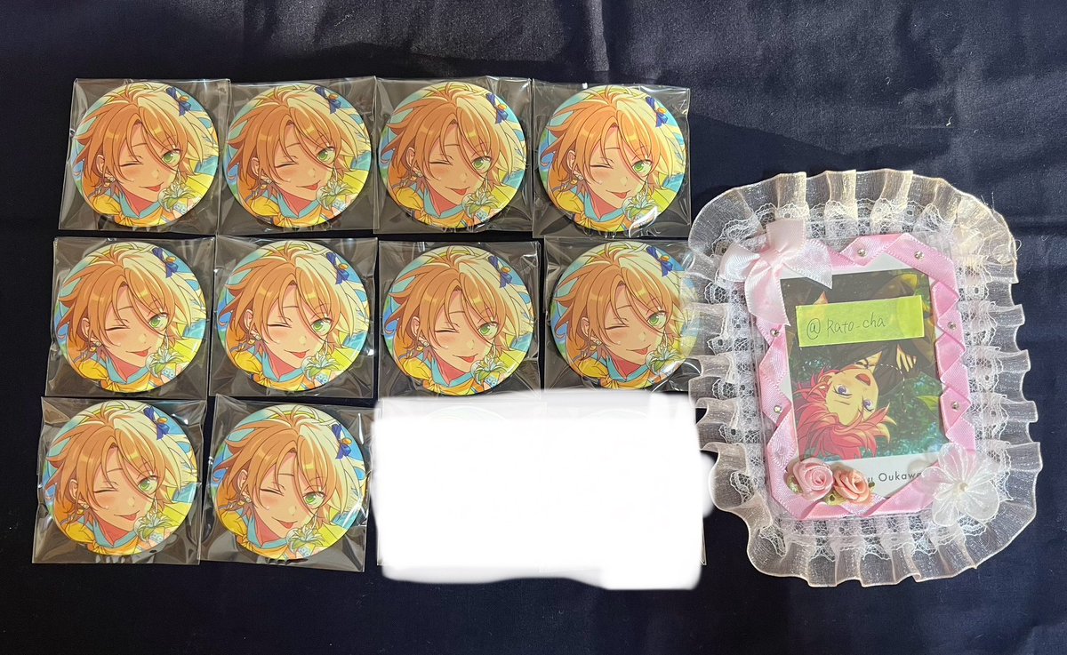 Rato_cha's tweet photo. 【交換】 あんスタ コレクション 缶バッジ 缶バ 2024 July idol

譲）藍良

求）英智 

お取引白紙分になります。
1点からでもお気軽にお声掛けください。 https://t.co/tqPnwLKZfr