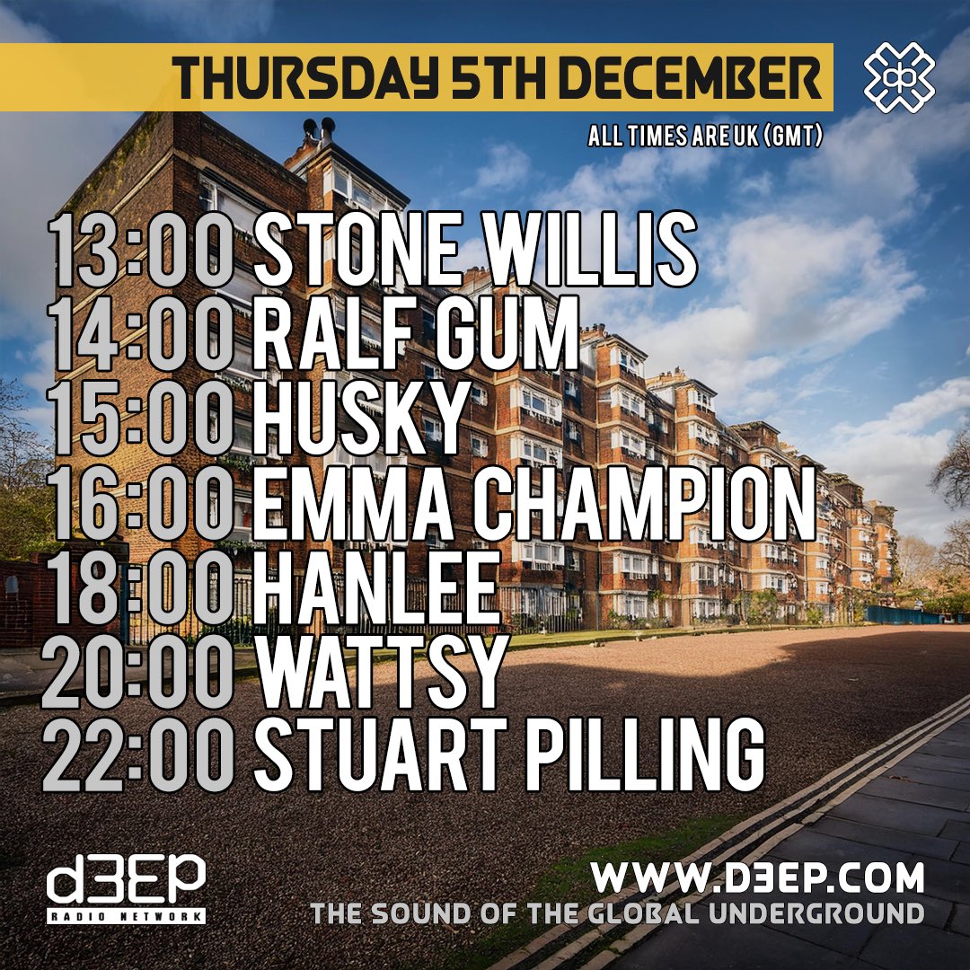 #D3EP #Liveradio #Nowplaying #Radioraving #Thursday #Musiclovers #Grantnelson #GetD3EP  

D3EP.COM