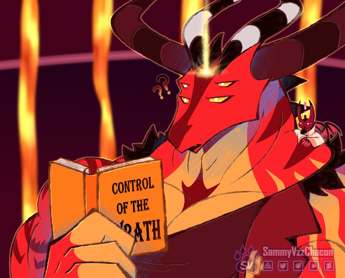 SammyVzzChacon's tweet photo. Ni idea de como paso realmente pero me da mucha risa pensar que fue asi jeje

#HelluvaBoss #HelluvaBossFanart #HelluvaBossSatan #HazbinHotelLucifer https://t.co/c0EZpgNq48
