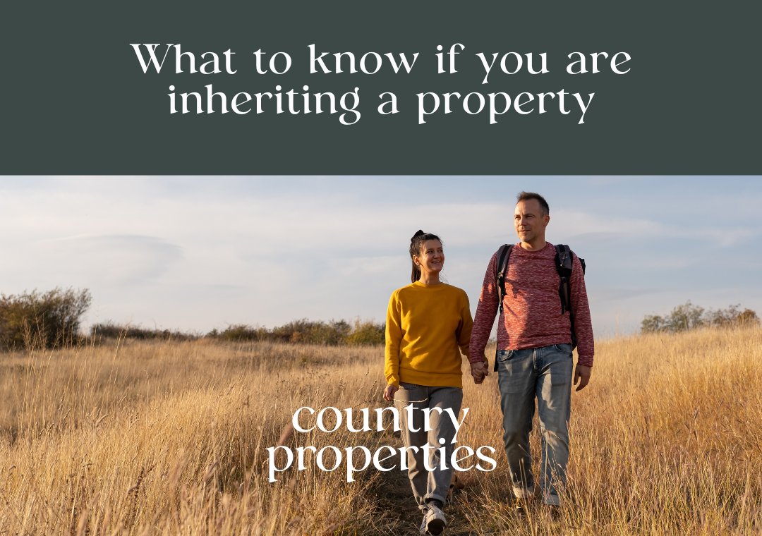 Inheriting property comes with a mix of legal, financial, and emotional considerations. Professional guidance can be invaluable for handling the transfer of ownership, managing financial obligations, and much more.

Looking for more advice? Get in touch: country-properties.co.uk/contact/branch…