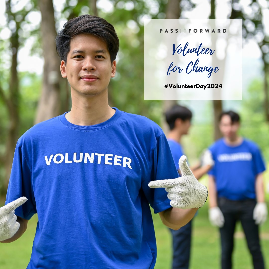 pif_org's tweet photo. December 5 is International Volunteer Day! Lend a helping hand and make a positive change. Volunteer now: https://t.co/xxm2aGwgoG!

#PassItForward #InternationalVolunteerDay #VolunteerDay #volunteer #volunteerism #volunteering #volunteerwork #volunteernow https://t.co/a3faLPjvXt