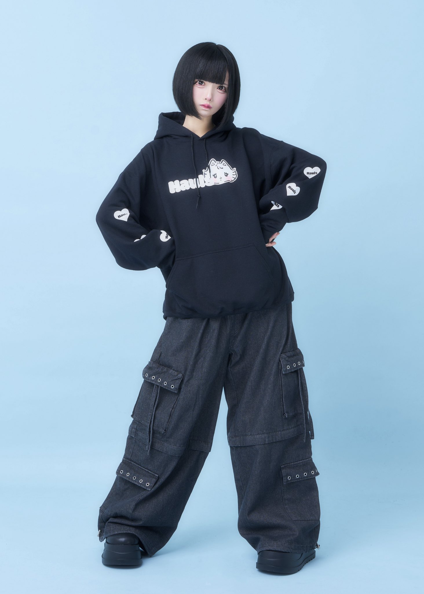 Hauls 1stアル吉BIGパーカー ピンク Hauls 1stアル吉BIGパーカー ピンク