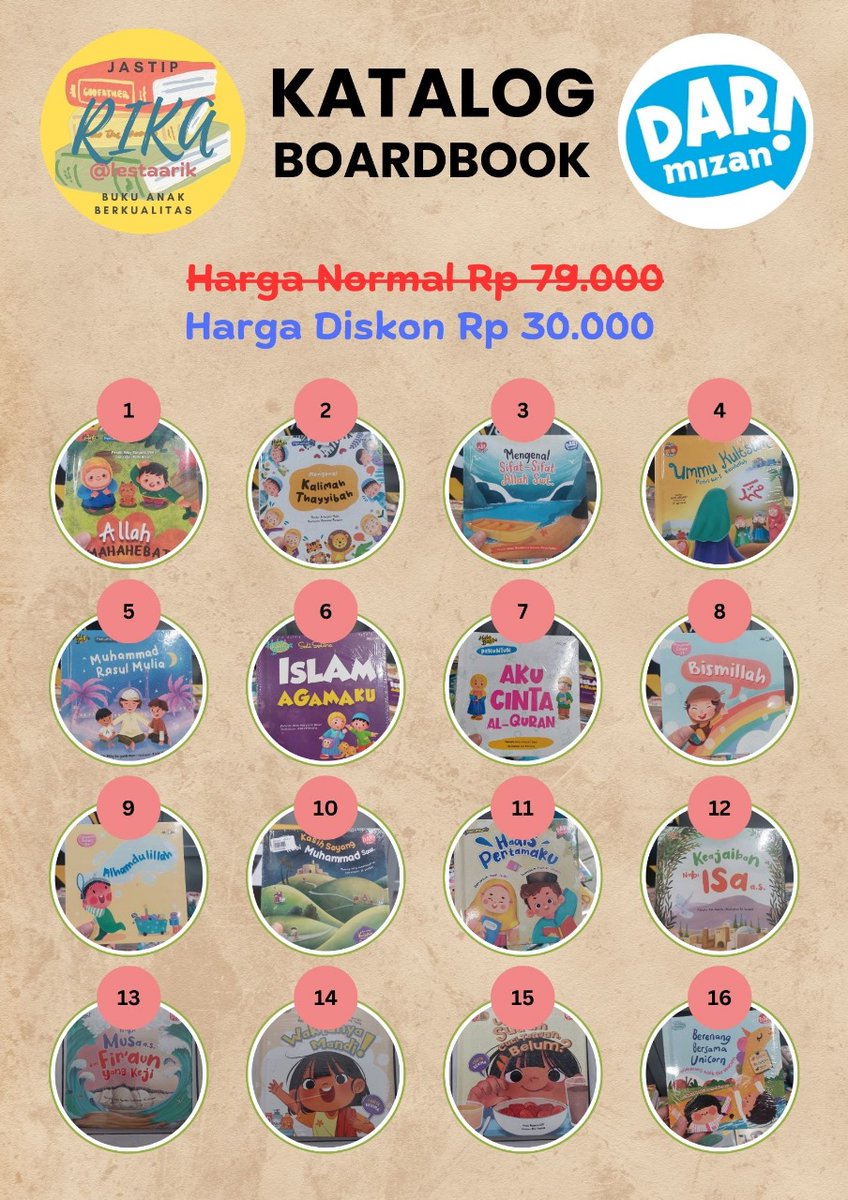 lestariikk's tweet photo. Yuk yang mau buku-buku anak dari Mizan, lagi promo cuci gudang nih, pengiriman dari jkt yaa https://t.co/tki51um1JP