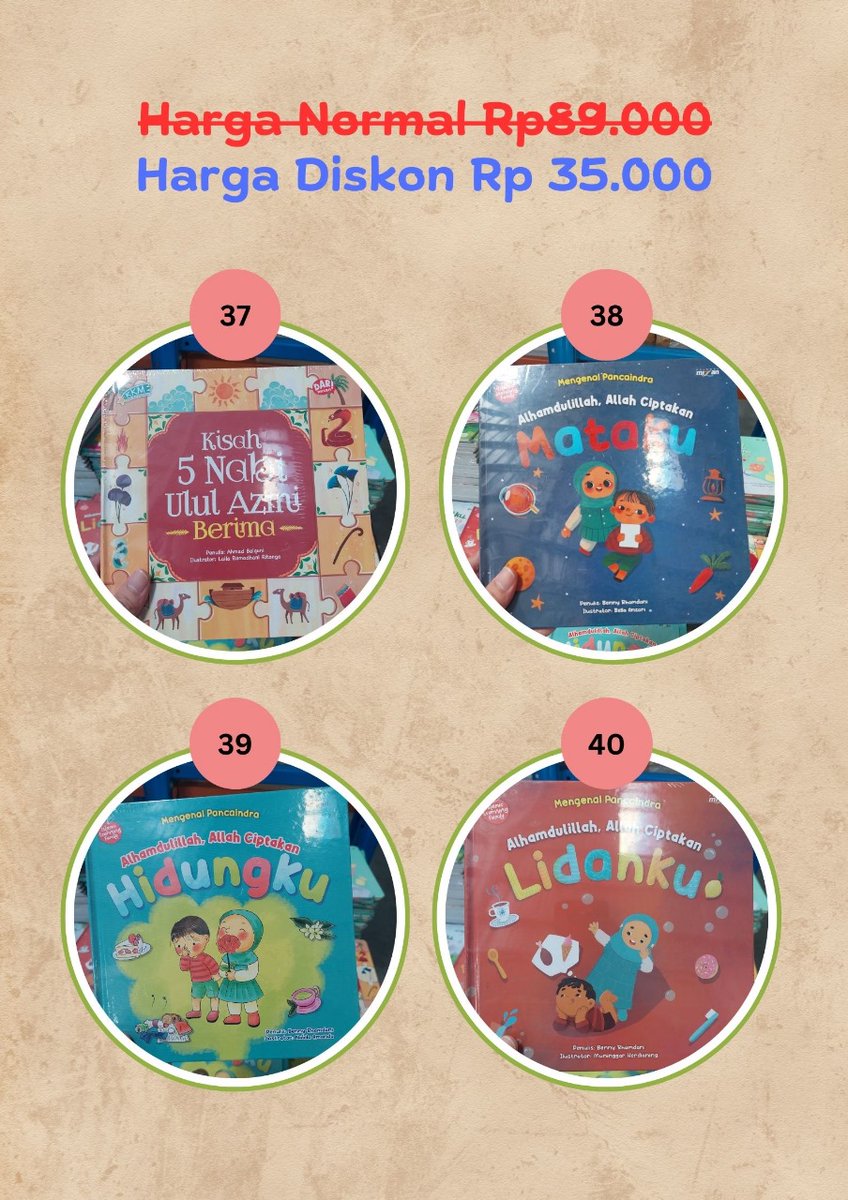lestariikk's tweet photo. Yuk yang mau buku-buku anak dari Mizan, lagi promo cuci gudang nih, pengiriman dari jkt yaa https://t.co/tki51um1JP