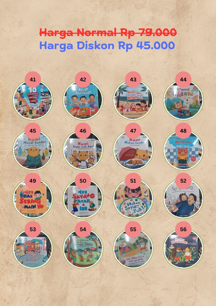 lestariikk's tweet photo. Yuk yang mau buku-buku anak dari Mizan, lagi promo cuci gudang nih, pengiriman dari jkt yaa https://t.co/tki51um1JP