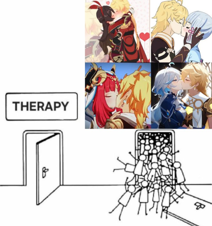 InazumaAlba's tweet photo. Aether's Harem is my Therapy
#Aether #Amber #kamisatoayaka #Nilou #Furina #GenshinImpact https://t.co/IO6gh3gRLm