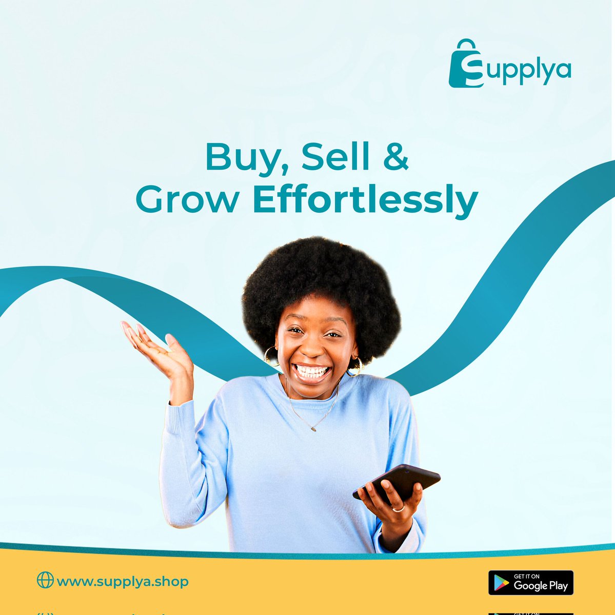 supplyashop's tweet photo. With SUPPLYA, business gets better everyday! 💯

Download SUPPLYA app today and experience better business operations.

#supplya #supplyashop #SupplyaApp #onlinebusiness #onlineshop #retail #retailershop #suppliershop #retailer #supplier https://t.co/9NEzrhWw8w