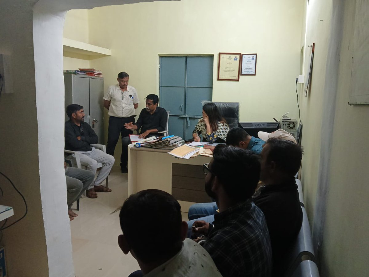 ઘોઘા તાલુકાના ઓદરકા જૂથ ગ્રામ પંચાયતની સામાન્ય દફતર તપાસની તથા ગ્રામજનો સાથે લોકસવાદ શ્રી પ્રાંત અધિકારી સાહેબ ભાવનગર અને શ્રી મામલતદાર સાહેબ ઘોઘા દ્વારા કરવામાં આવી.