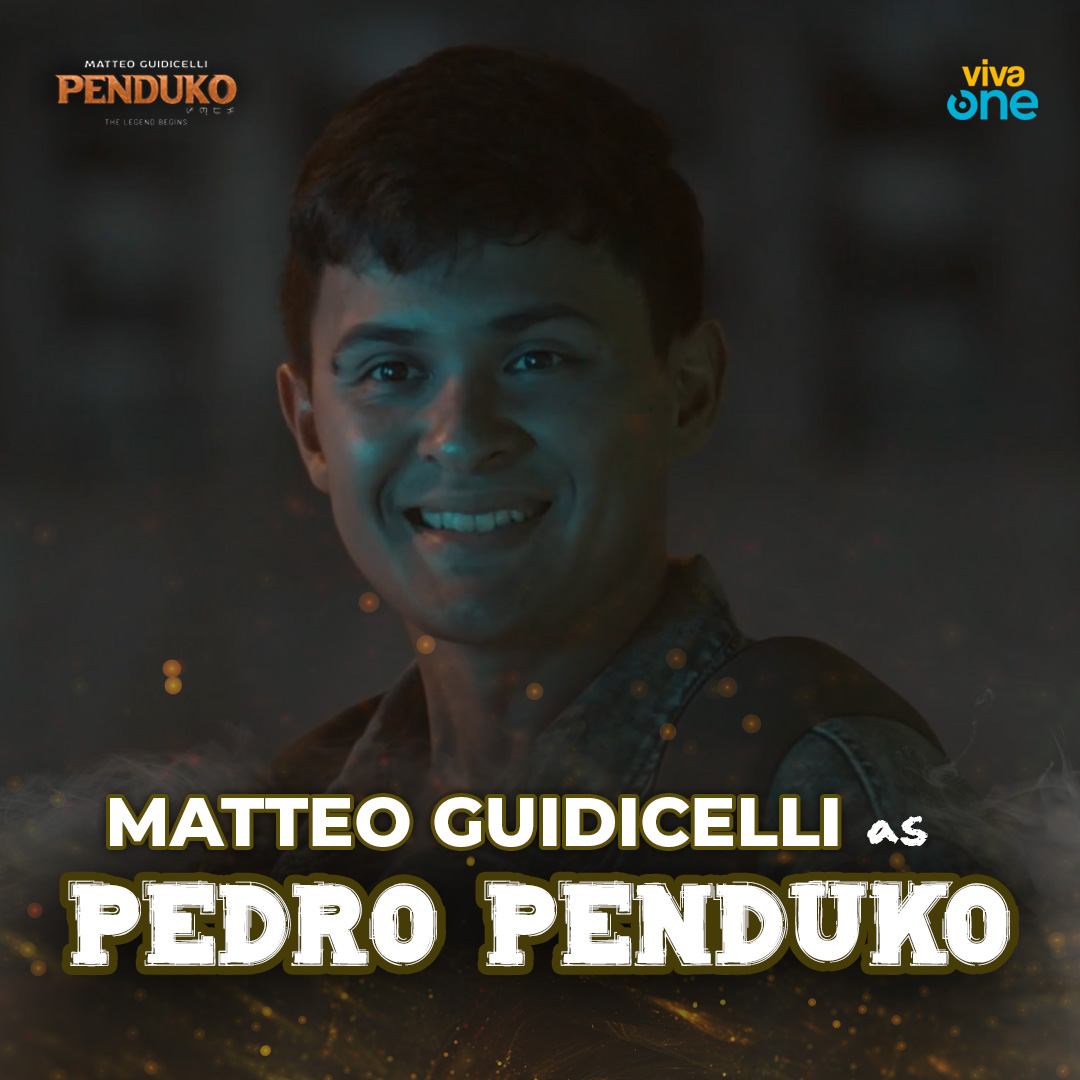 VivaOnePH's tweet photo. A star-studded cast para sa pelikulang magpapa-excite ng pasko niyo! ⭐⭐⭐

#MatteoGuidicelli as PEDRO, #KylieVerzosa as LIWAY, #AlbertMartinez as Gat Blanco, at #JohnArcilla as TISOT sa superhero movie na #Penduko!

Ang inyong pambansang superhero! 👊💥 https://t.co/7PXnuSSY9W https://t.co/515rf2Q3CO