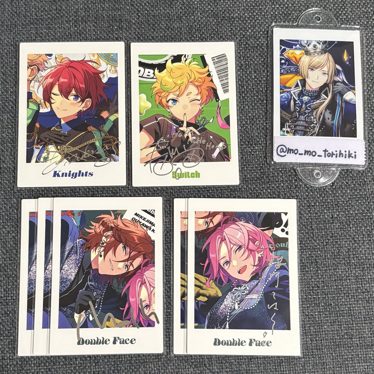 【交換】あんスタ TRIP ぱしゃっつ

譲：英智 北斗2 真2 千秋 奏汰 鉄虎3 藍良
       巽 マヨイ2 凪砂 茨2 ひなた2 ゆうた
       HiMERU2 こはく2 敬人2 颯馬2 アドニス
       友也2 創 光 司 宙 斑3 DFこはく2

求：みか

郵送のみ。纏めての方優先。
検索からもお気軽にお声掛け下さい🌸