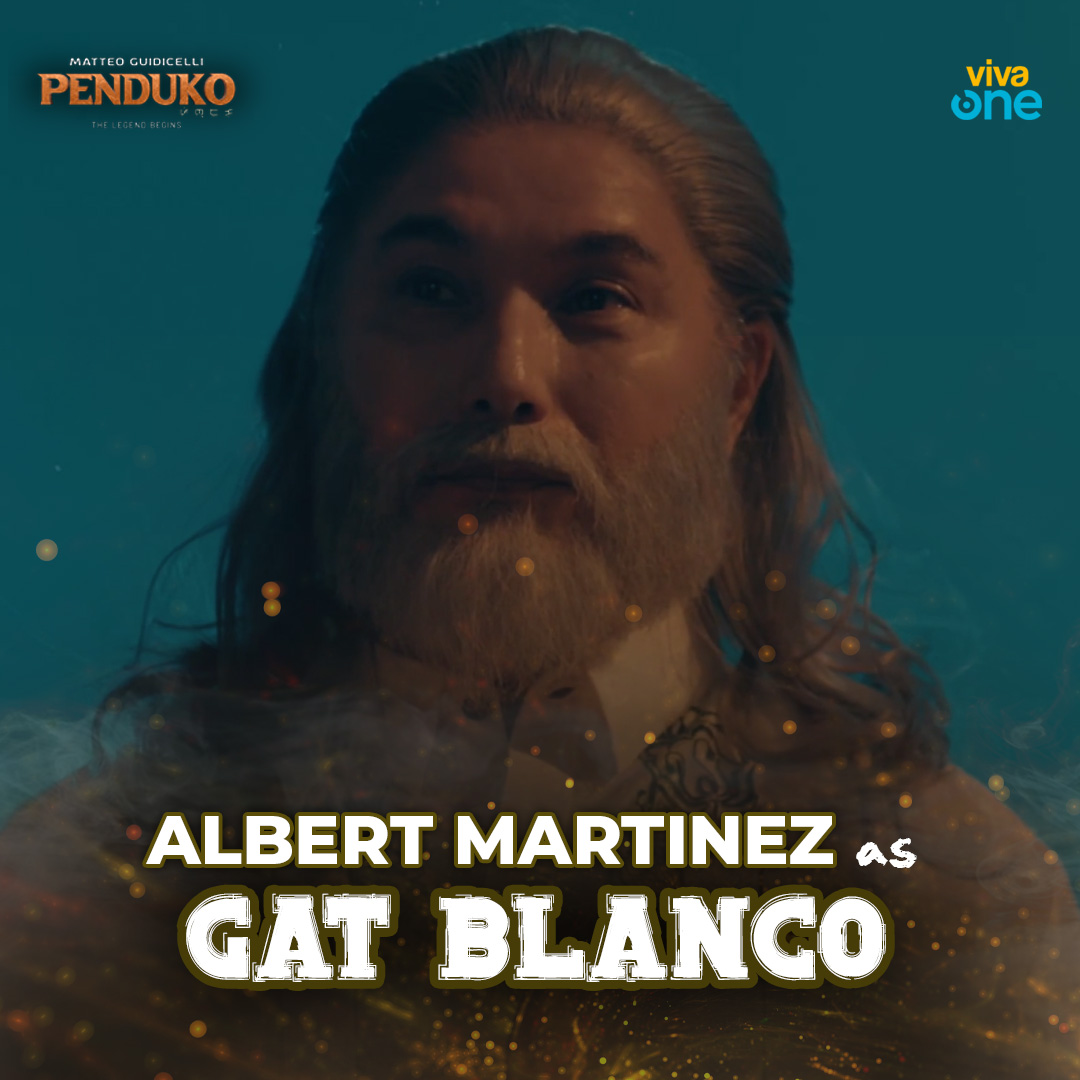 VivaOnePH's tweet photo. A star-studded cast para sa pelikulang magpapa-excite ng pasko niyo! ⭐⭐⭐

#MatteoGuidicelli as PEDRO, #KylieVerzosa as LIWAY, #AlbertMartinez as Gat Blanco, at #JohnArcilla as TISOT sa superhero movie na #Penduko!

Ang inyong pambansang superhero! 👊💥 https://t.co/7PXnuSSY9W https://t.co/515rf2Q3CO
