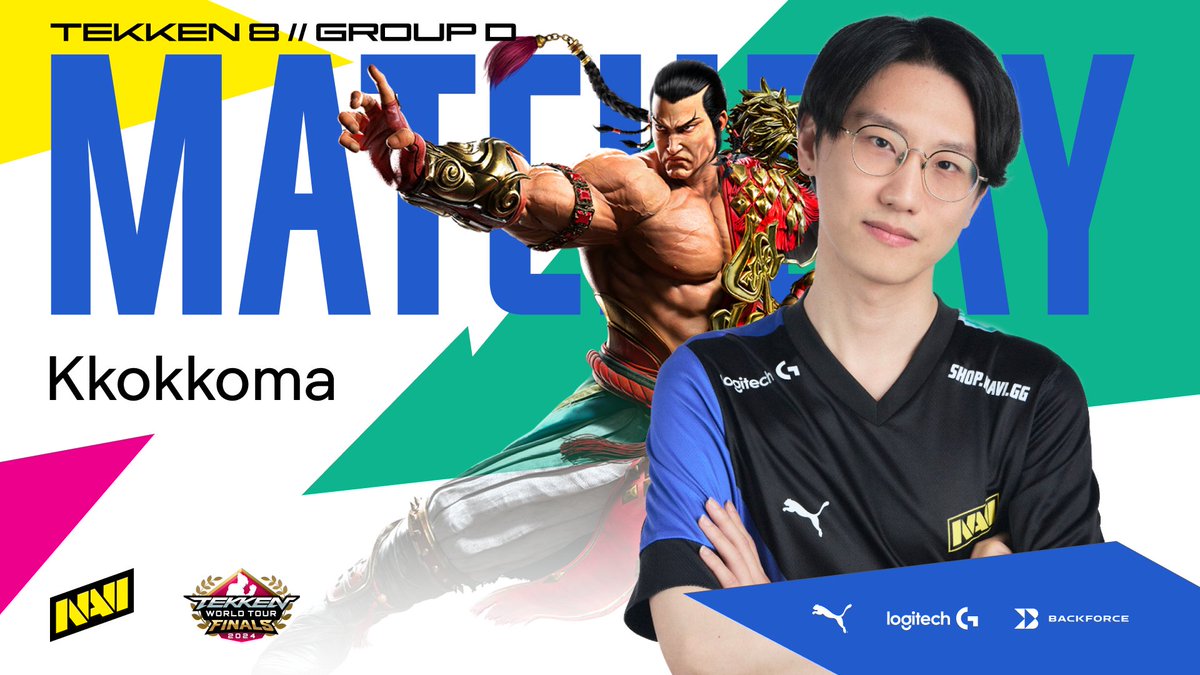 natusvincere's tweet photo. It's @kkokkoma_mujoy's turn to duel. He will fight to advance to the Tekken World Tour Finals 2024 playoffs!
🇬🇧 https://t.co/XITkwnLABM
#Tekken8 #TWT2024 #navination https://t.co/JnKF7IzpCs