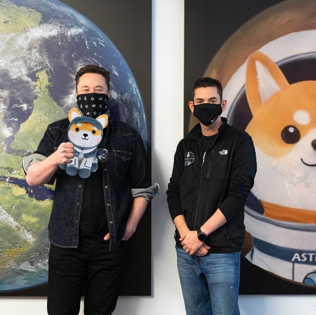 <a href="/realDonaldTrump/">Donald J. Trump</a> #Asteroidshiba with DOGE and NASA Head 😎 <a href="/Asteroidcto/">ASTEROID SHIBA</a>