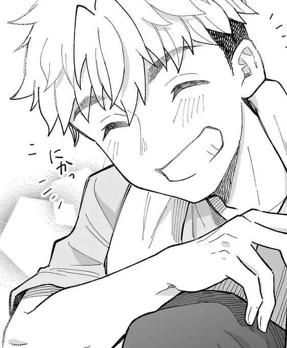 智の笑顔をみるとほっこりする❣ 