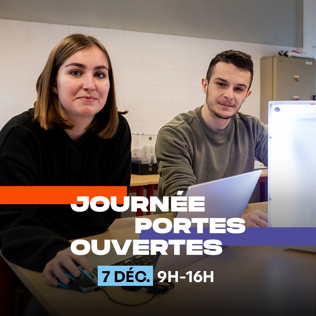Journée Portes Ouvertes ISMANS CESI 👉 J-2 !!
📅 RDV le samedi 7 décembre, de 9H à 16H directement sur le campus

Il n'est pas trop tard pour s'inscrire !
➡️ ismans.cesi.fr/jpo/

#portesouvertes #orientation #ecole #ingenieurs #ISMANSCESI