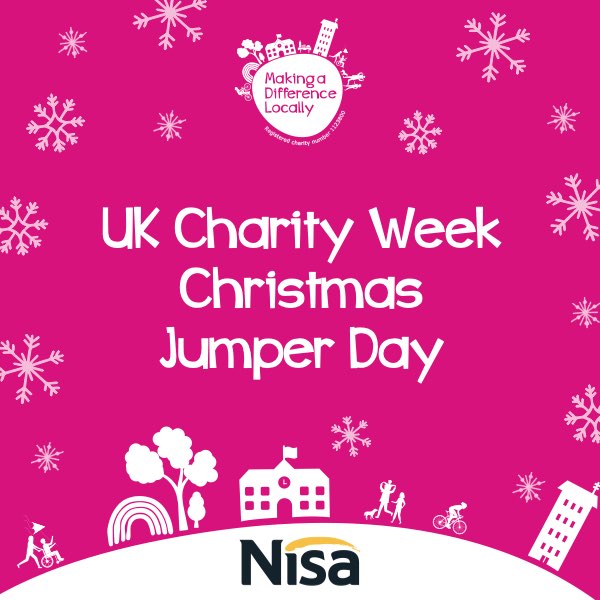 MADL (@madlcharity) on Twitter photo 🎄✨ It’s Christmas Jumper Day! 🎅🧶
As part of <a href="/UKCharityWeek/">#UKCharityWeek (1-5 Dec 2025)</a>, our festive <a href="/NisaRetail/">Nisa Retail</a> colleagues are rocking their best (and boldest!) Christmas knits to spread cheer and raise funds for our @Co-op partnership with <a href="/Barnardo/">Barnardo</a>' 💙
#ChristmasJumperDay 🎄✨ It’s Christmas Jumper Day! 🎅🧶
As part of <a href="/UKCharityWeek/">#UKCharityWeek (1-5 Dec 2025)</a>, our festive <a href="/NisaRetail/">Nisa Retail</a> colleagues are rocking their best (and boldest!) Christmas knits to spread cheer and raise funds for our @Co-op partnership with <a href="/Barnardo/">Barnardo</a>' 💙
#ChristmasJumperDay