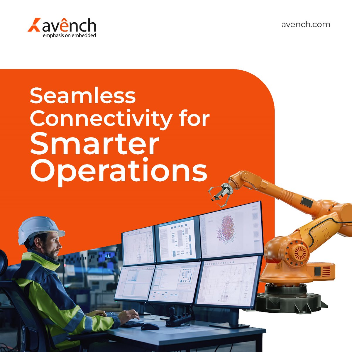avench_systems's tweet image. Experience seamless communication with Avench’s embedded connectivity solutions. Ensure flawless data flow for smarter decisions and peak operational efficiency. Get ready to stay connected effortlessly!
avench.com
#EmbeddedConnectivity #AvenchSystems #DataFlow