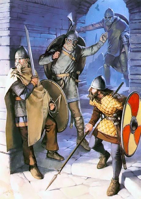 nonregemesse's tweet photo. Vikings by Angus McBride https://t.co/dta9IT4YS0