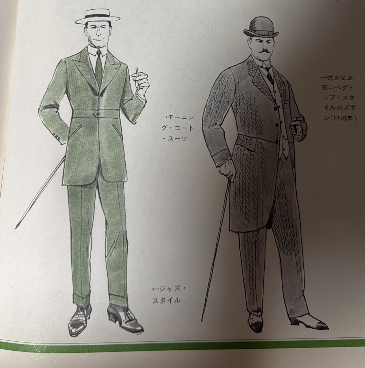 穂積和夫さんのスーツのイラストが大好きで沢山参考にして学びました。ありがとうございました…。ああやっぱりカッコいいなあ…。 