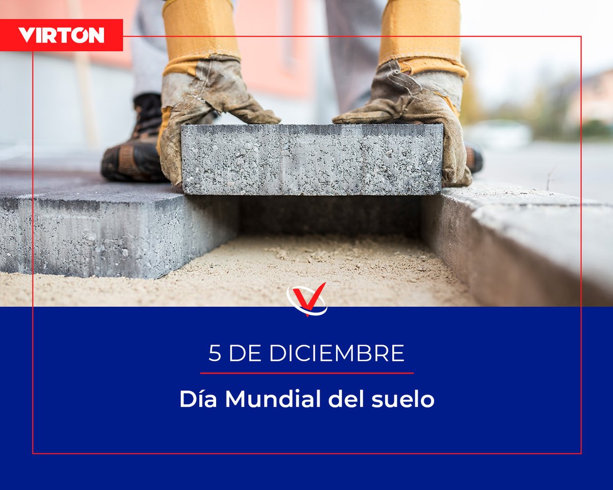 👷En el #DiaMundialdelSuelo como un recurso finito y fundamental, recordamos que es la base sobre la cual se construyen nuestras ciudades. 

#ConstruimosFuturo #DíaMundialdelSuelo #Construccion