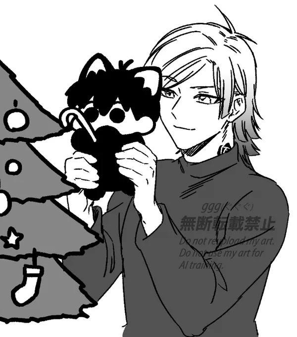飾りつけよいちにゃんとkis 