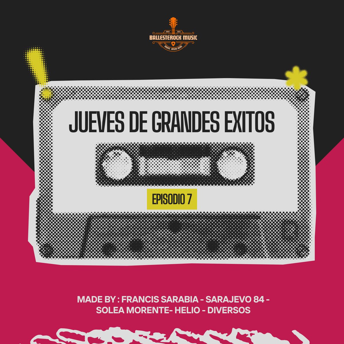 Vamos a por otro jueves cargado de grandes éxitos ⚡️⚡️
ballesterockmusic.com/2024/12/05/jue…