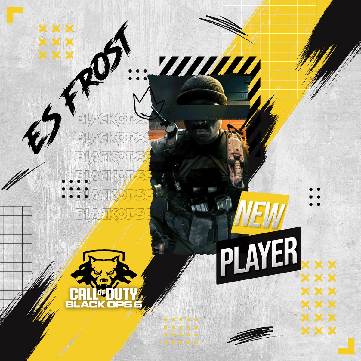 Electium_eS's tweet photo. Nous sommes fières de pouvoirs annoncés notre première recrut pour notre roster #Bo6 
Ancien joueurs pro sur Bo2 passer par la Payback qui comptabilise plusieurs Lan à son actif 
Il a décidé de ce relancer chez nous 
Bienvenue @FrostBeQuiet 🟡⚫️
#ESFAMILY https://t.co/yzKOpmsPmi