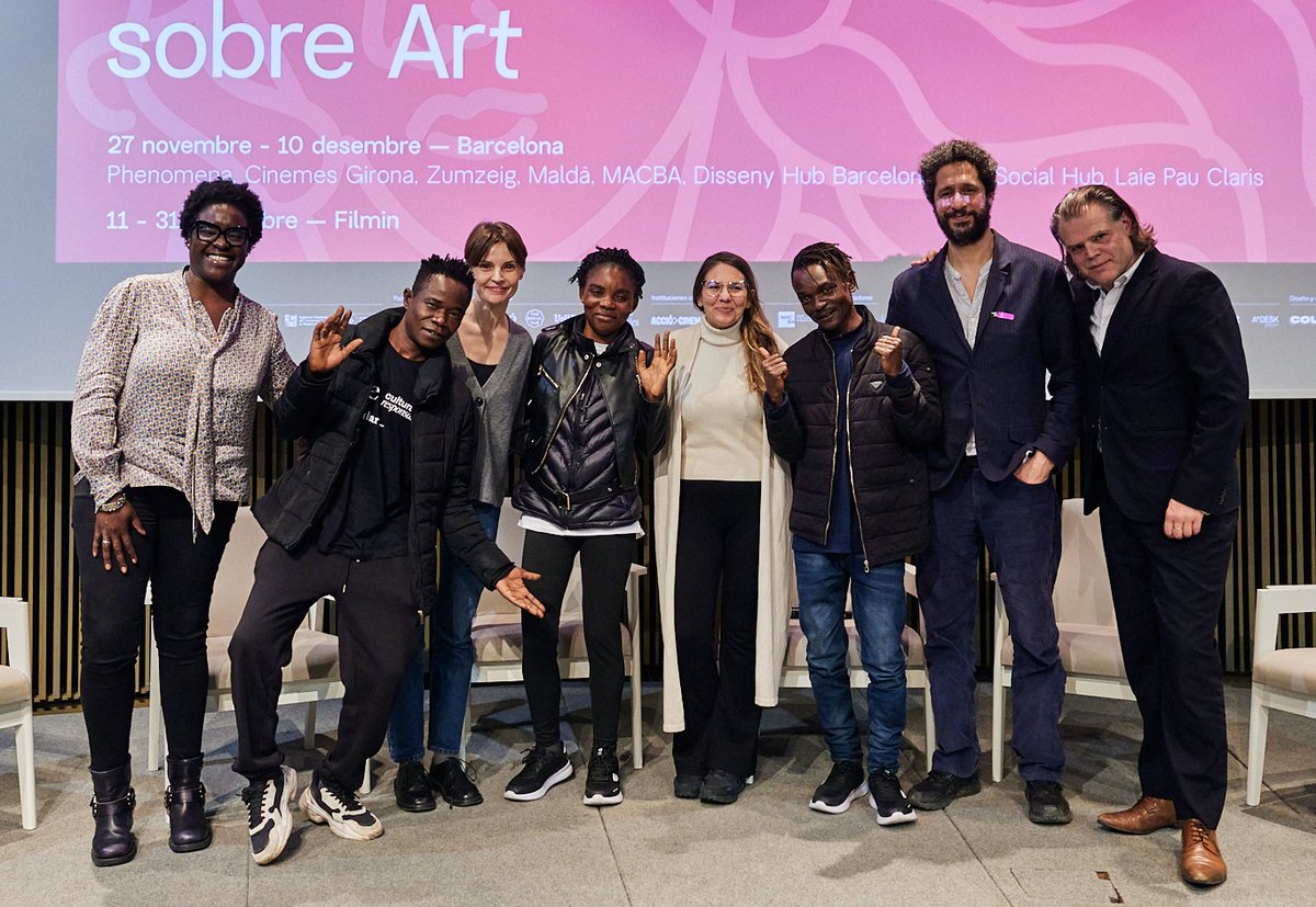 DartFestival's tweet photo. 🎬#Dart2024 al @MACBA_Barcelona amb la projecció de THE INTERNATIONAL CELEBRATION OF BLASPHEMY AND THE SACRED i una sala ben plena!
✨🗣️Debat moderat per @edyanganiose, amb membres del col·lectiu CATPC, l'artista @RenzoMartens i el comissari @HichamKhalidi.
📸@weareleafhopper https://t.co/t4om1AaTLn