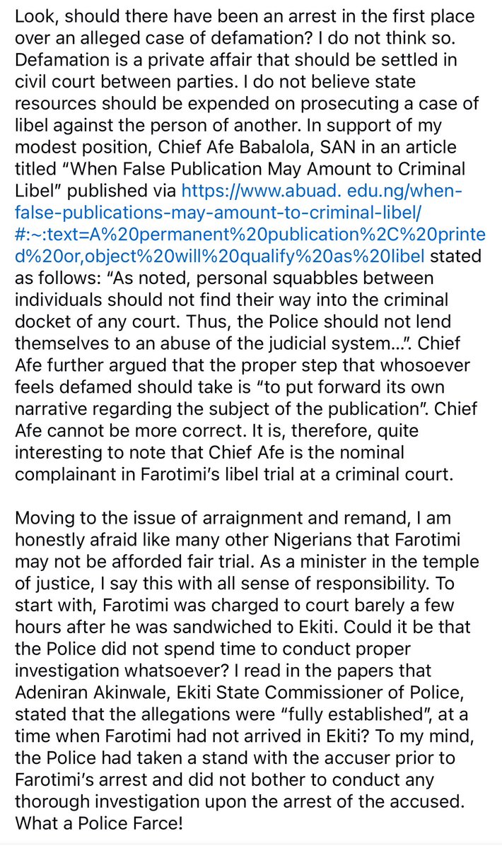 mrfestusogun's tweet photo. Dele Farotimi &amp; the Trial of Ekiti Judiciary https://t.co/prsvCOAARb
