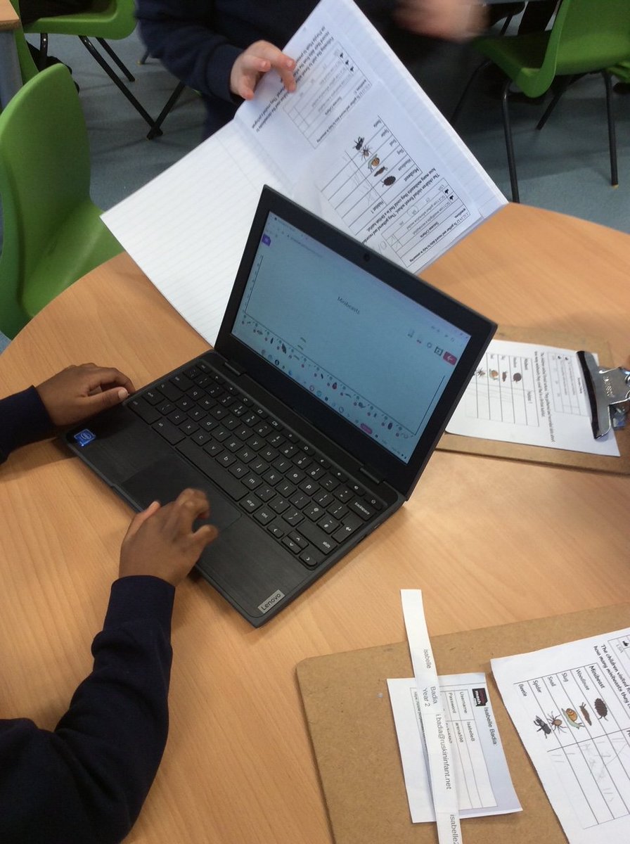 RuskinInfant's tweet photo. Year 2 had an exciting science lesson! They ventured into forest school to identify mini-beasts and their micro-habitats. They then presented the data on a pictogram, linking to their current Computing topic. 

To find out more please visit https://t.co/ntX3ElocLj
@LionAcTrust https://t.co/UakTX9sg2I