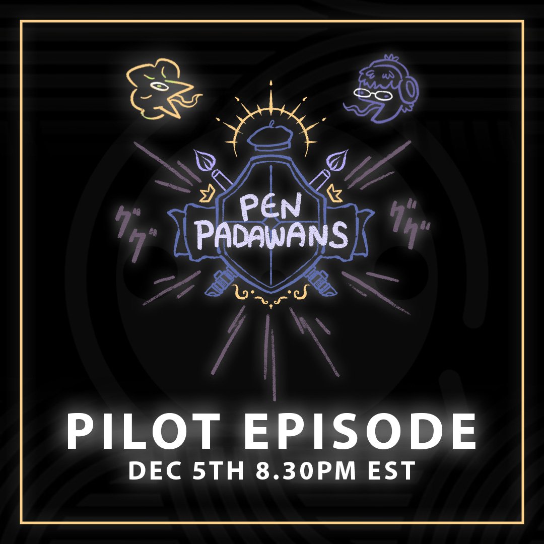InsertTopicHere's tweet photo. Just a few more hours before our first show is released! It's been a crazy 3 man show thus far. Join us during its premiere, exclusively on https://t.co/LNxU2j5Xg5
.
.
#premier #gameshow #art #artist #digitalart #challenge #pilot #ITH https://t.co/e4mSaJfHF2