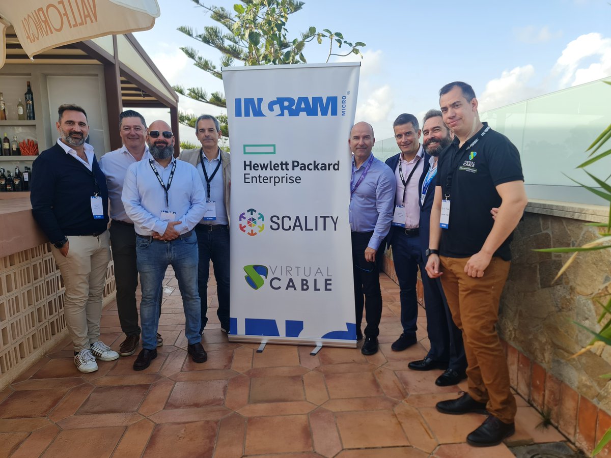 UDSenterprise's tweet image. 💡Final stop of the #IngramMicro #InnovationTour in Málaga!

📍Amazing to share insights on #SmartDigitalWorkplace with @HPE_Espana, @scality  &amp;amp; @IngramMicroES 

💻We showed how #UDSEnterprise+#HPEGreenLake+#Scality = the ultimate combo for secure and flexible #DigitalWorkplace!