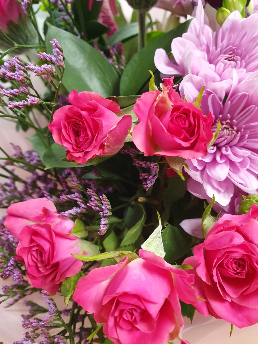 wildseawitch's tweet image. My daughter in law to be received gorgeous flowers for working so hard and well at work, bless her! #AdminAssistant