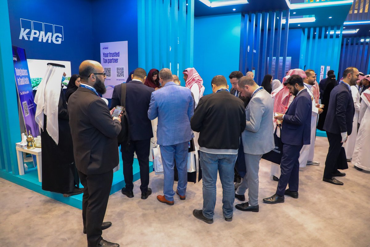 KPMGMiddleEast's tweet photo. تجربة مثرية بحضور الرئيس التنفيذي د. عبدالله الفوزان وفريق خدمات الزكاة والضريبة في مؤتمر الزكاة والضريبة والجمارك، حيث ركز المؤتمر على استراتيجيات الا��تدامة الاقتصادية، وحلول التكنولوجيا في مجالات الضرائب والزكاة والجمارك، شكراً لكل من زار جناحنا، ونشكر الهيئة على الدعوة. ونتطلع إلى رؤيتكم في فعاليات قادمة.

Reflecting on an enriching experience at the Tax, Zakat and Customs Conference, hosted by @Zatca_sa, a discussion for platform for all matters tax, zakat and customs in the context of economic sustainability and asset protection. We thank everyone who visited our booth to meet our team of tax professionals and extend our gratitude to ZATCA for their kind invitation. We look forward to seeing you at upcoming events.