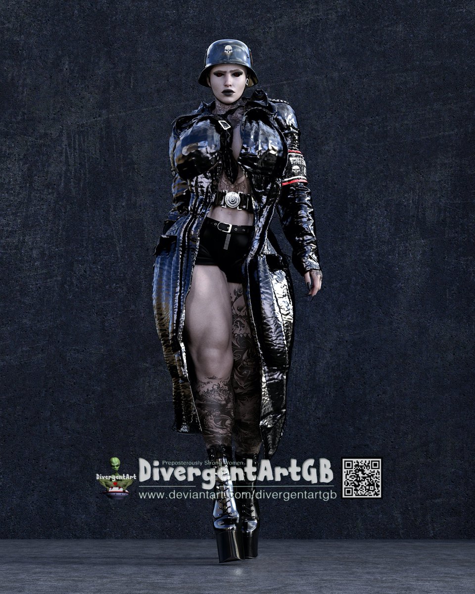 DivergentArt3D's tweet photo. Undead Dominatrix #dominatrix #zombiedominatrix #domina #zombiegirl #domme #zombiebabe #zombiefetish #3dart #undeadgirl https://t.co/XC0XMR6chU