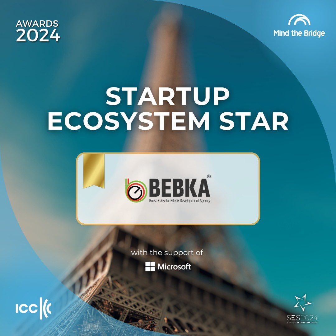 TCBEBKA's tweet image. 📢🏆 Here we are!  BEBKA awarded  as Startup Ecosystem Stars 2024! 

@MindTheBridge @iccwbo @Microsoft  #OpenInnovation #MTBS