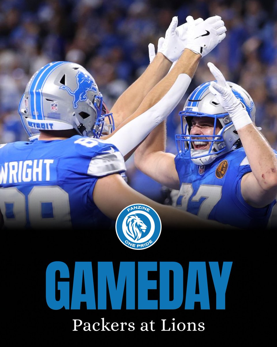 OnePride_app's tweet image. IT'S GAMEDAY‼️

🏈| #Packers @ #Lions

Drop your predictions below👇 #OnePride