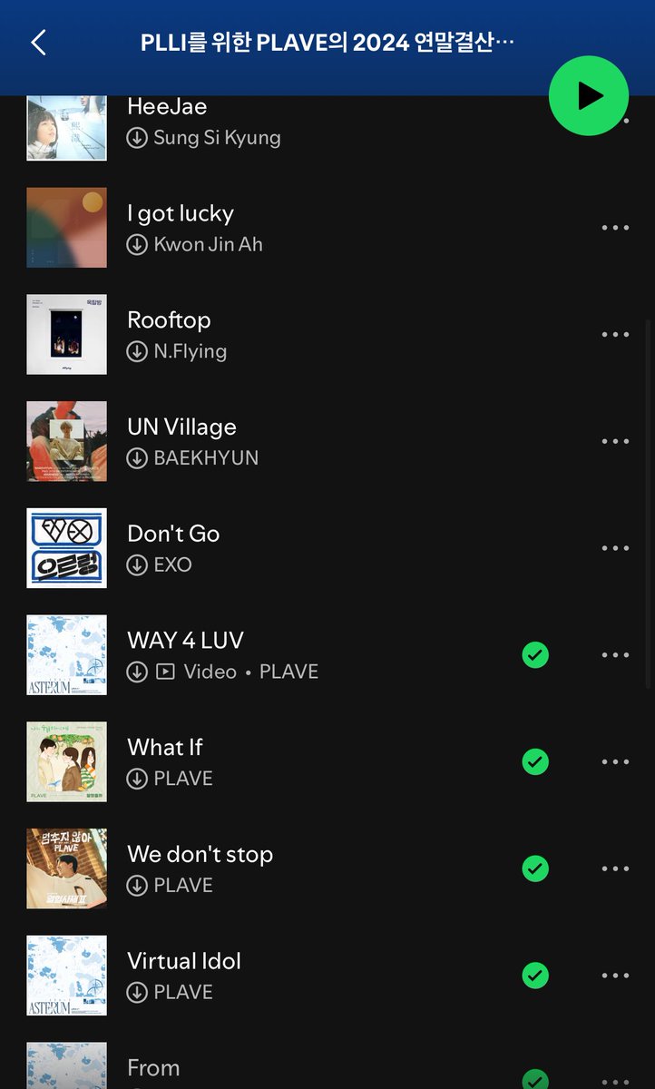 Peulrinplli700's tweet photo. Spotify X PLAVE !

Recommended songs from Plave!
💙💜💗❤️🖤 https://t.co/M3kig70SfO