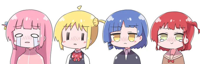 前髪カットに失敗した結束バンド 
