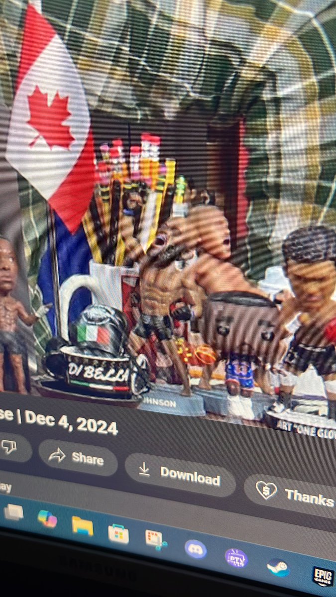 TheMMAPanda's tweet photo. Watching @arielhelwani and i usually just hear it through YouTube while driving at work, and what do I see? But this awesome figurine/bobblehead of @MightyMouse ๐ซก need to search for one for my collection ๐๐ฝ #teammighty #pandasealofapproval๐ค๐ฝ๐ผ๐ค๐ฝ https://t.co/d1EeK4O48U